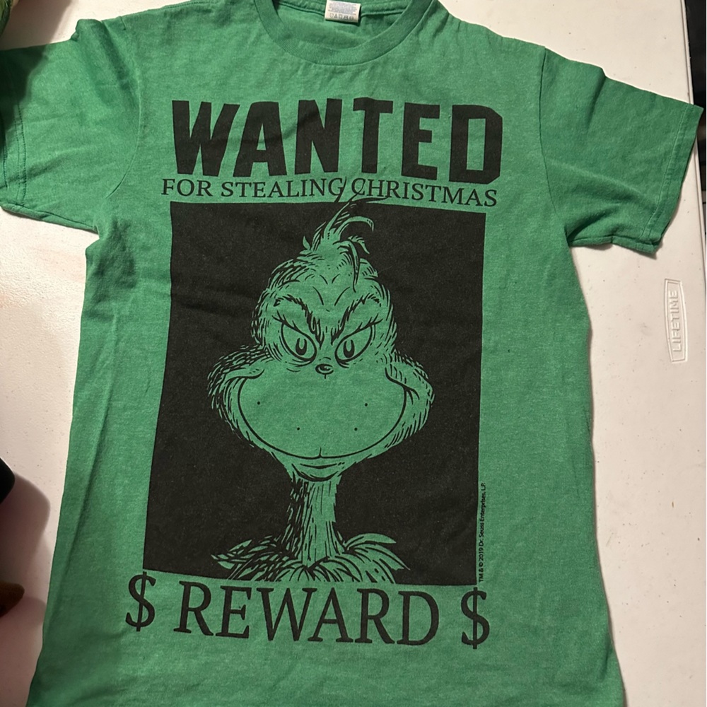 Grinch Christmas shirt  size small